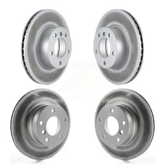 Genius KG-101038 Disc Brake Rotor for 2008-2013 BMW 128i - Front and Rear