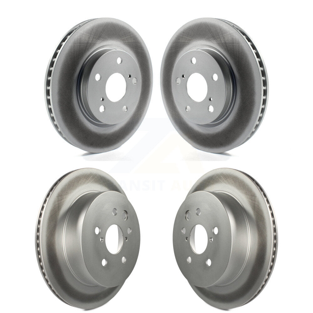 Genius KG-101039 Disc Brake Rotor for 2010-2013 Lexus IS250 - Front and Rear