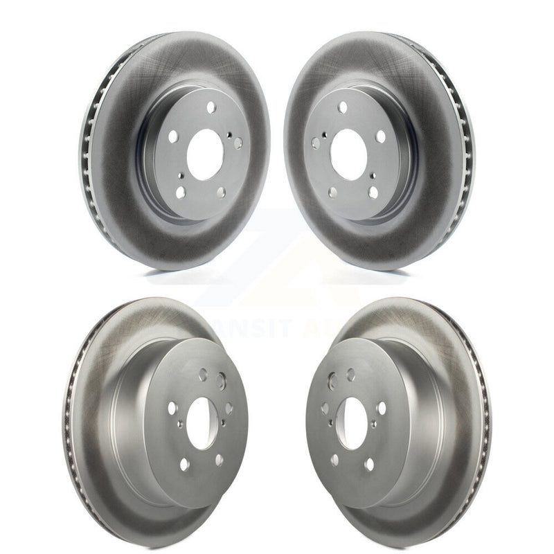 Genius KG-101039 Disc Brake Rotor for 2010-2013 Lexus IS250 - Front and Rear