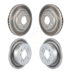 Genius KG-101041 Disc Brake Rotor for 2007-2010 Hyundai Elantra - Front and Rear
