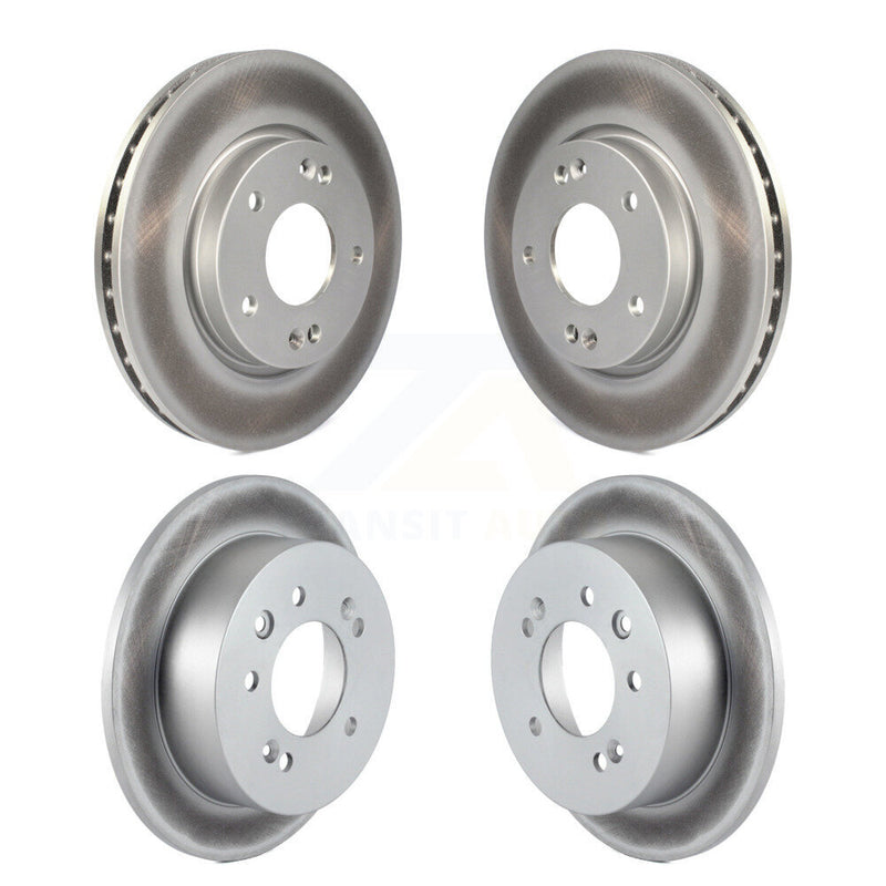 Genius KG-101041 Disc Brake Rotor for 2007-2010 Hyundai Elantra - Front and Rear