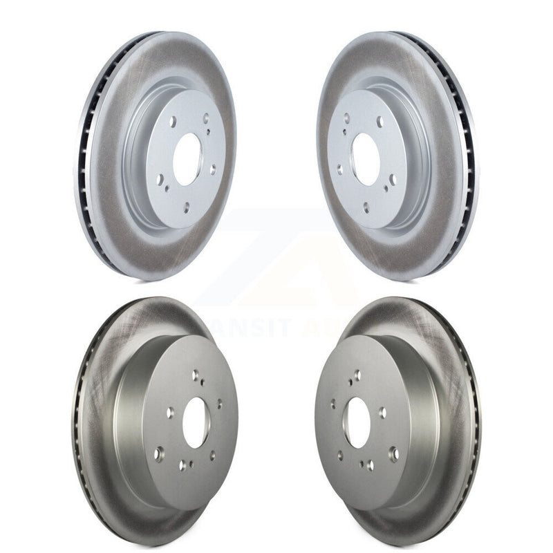 Genius KG-101042 Disc Brake Rotor for 2009-2013 Suzuki Grand Vitara - Front and Rear