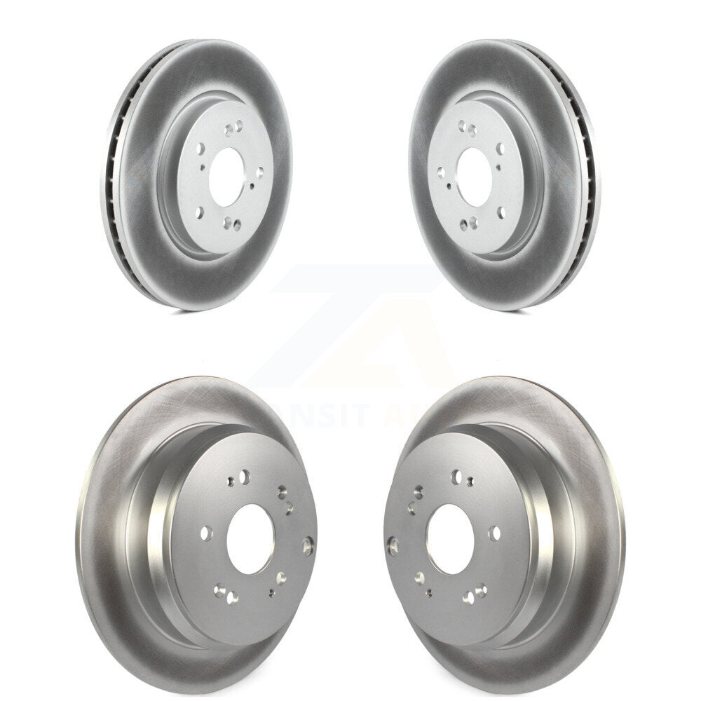 Genius KG-101043 Disc Brake Rotor for 2007-2016 Honda CR-V, Acura RDX - Front and Rear