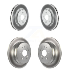 Genius KG-101043 Disc Brake Rotor for 2007-2016 Honda CR-V, Acura RDX - Front and Rear