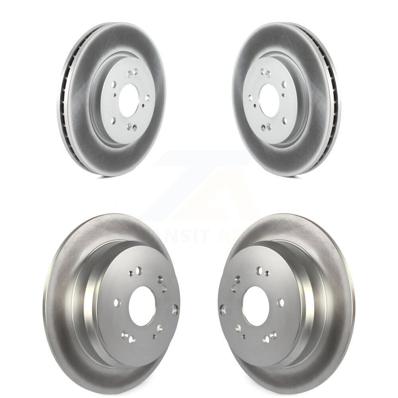Genius KG-101043 Disc Brake Rotor for 2007-2016 Honda CR-V, Acura RDX - Front and Rear
