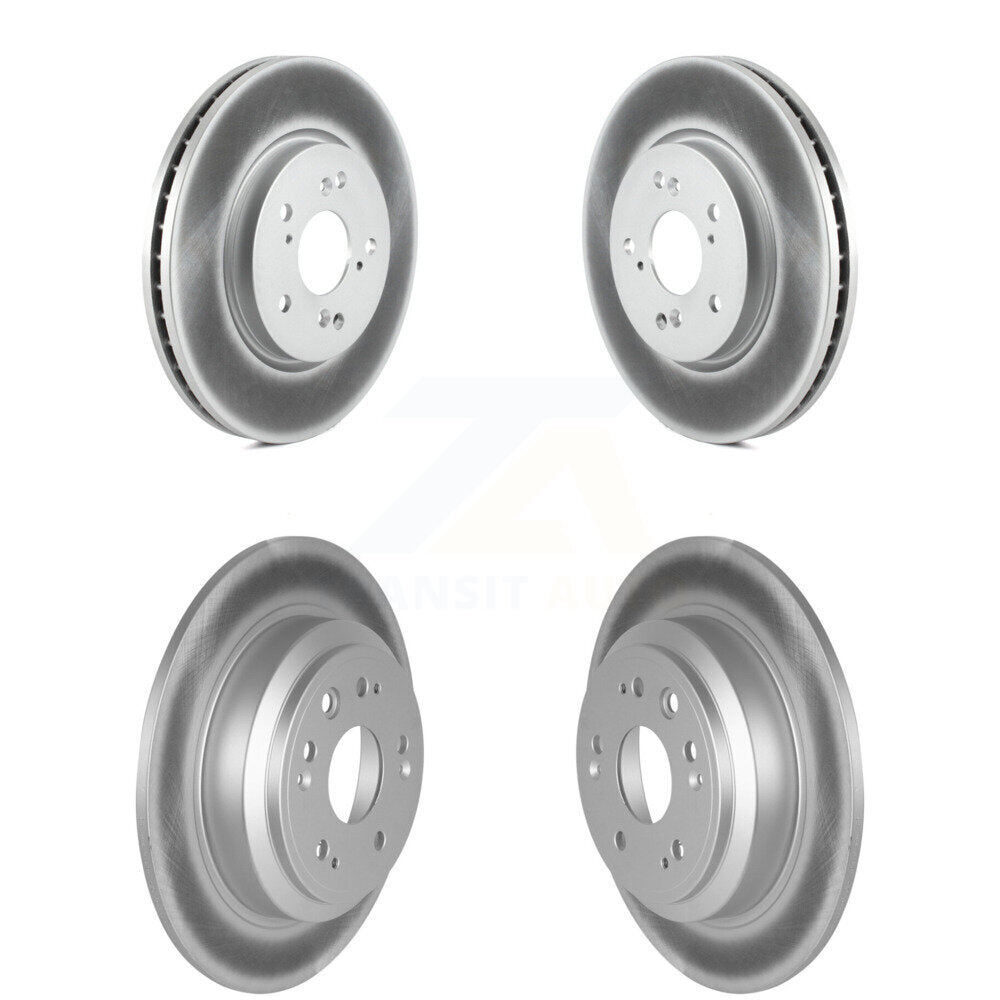 Genius KG-101044 Disc Brake Rotor for 2010-2015 Honda Crosstour, Honda Accord Crosstour - Front and Rear