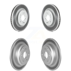 Genius KG-101044 Disc Brake Rotor for 2010-2015 Honda Crosstour, Honda Accord Crosstour - Front and Rear
