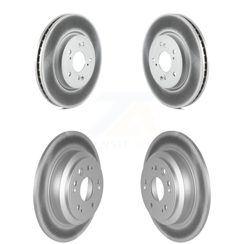 Genius KG-101044 Disc Brake Rotor for 2010-2015 Honda Crosstour, Honda Accord Crosstour - Front and Rear