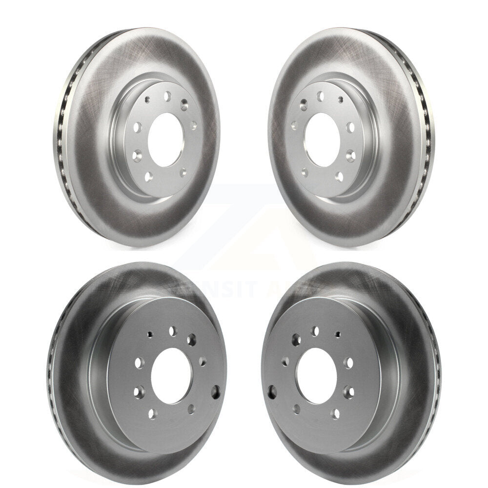 Genius KG-101046 Disc Brake Rotor for 2007-2012 Ford Edge, Lincoln MKX, Mazda CX-7 - Front and Rear