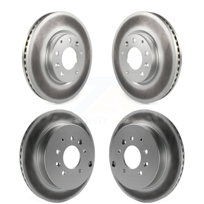 Genius KG-101046 Disc Brake Rotor for 2007-2012 Ford Edge, Lincoln MKX, Mazda CX-7 - Front and Rear