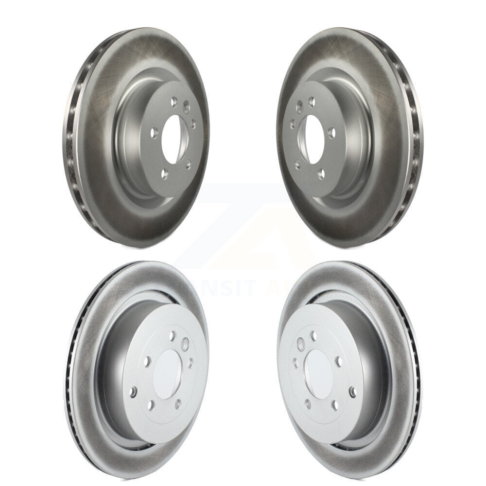 Genius KG-101047 Disc Brake Rotor for 2006-2016 Land Rover LR4, Land Rover Range Rover Sport - Front and Rear