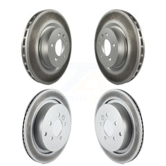 Genius KG-101047 Disc Brake Rotor for 2006-2016 Land Rover LR4, Land Rover Range Rover Sport - Front and Rear