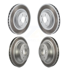 Genius KG-101049 Disc Brake Rotor for 2006-2015 Mercedes-Benz GLK250, Mercedes-Benz GLK350 and More - Front and Rear