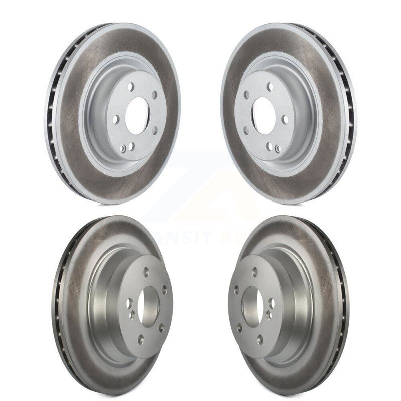 Genius KG-101049 Disc Brake Rotor for 2006-2015 Mercedes-Benz GLK250, Mercedes-Benz GLK350 and More - Front and Rear