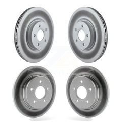 Genius KG-101050 Disc Brake Rotor for 2013-2018 Ford Focus - Front and Rear