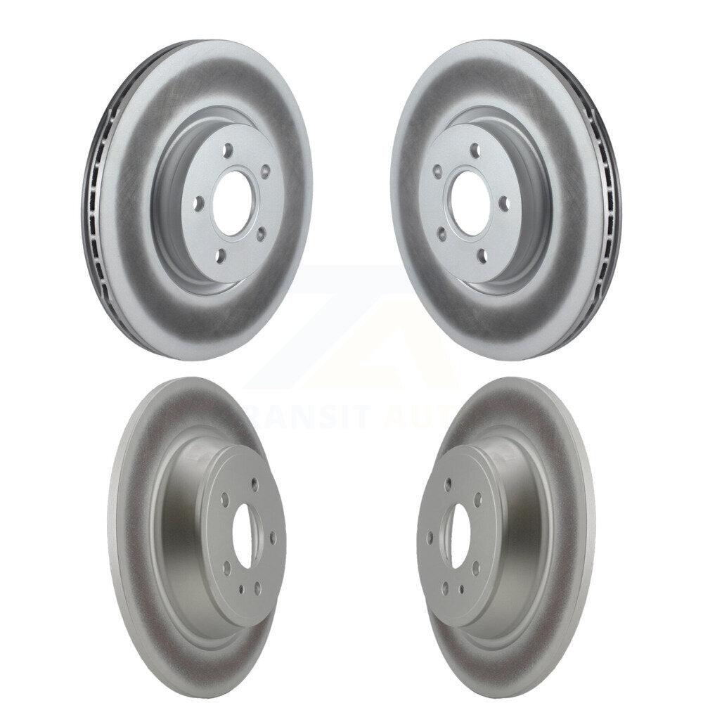 Genius KG-101052 Disc Brake Rotor for 2017-2019 Lincoln MKC, Ford Escape - Front and Rear