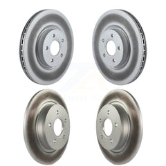 Genius KG-101053 Disc Brake Rotor for 2005-2013 Volvo C70, Volvo S40, Volvo V50 - Front and Rear