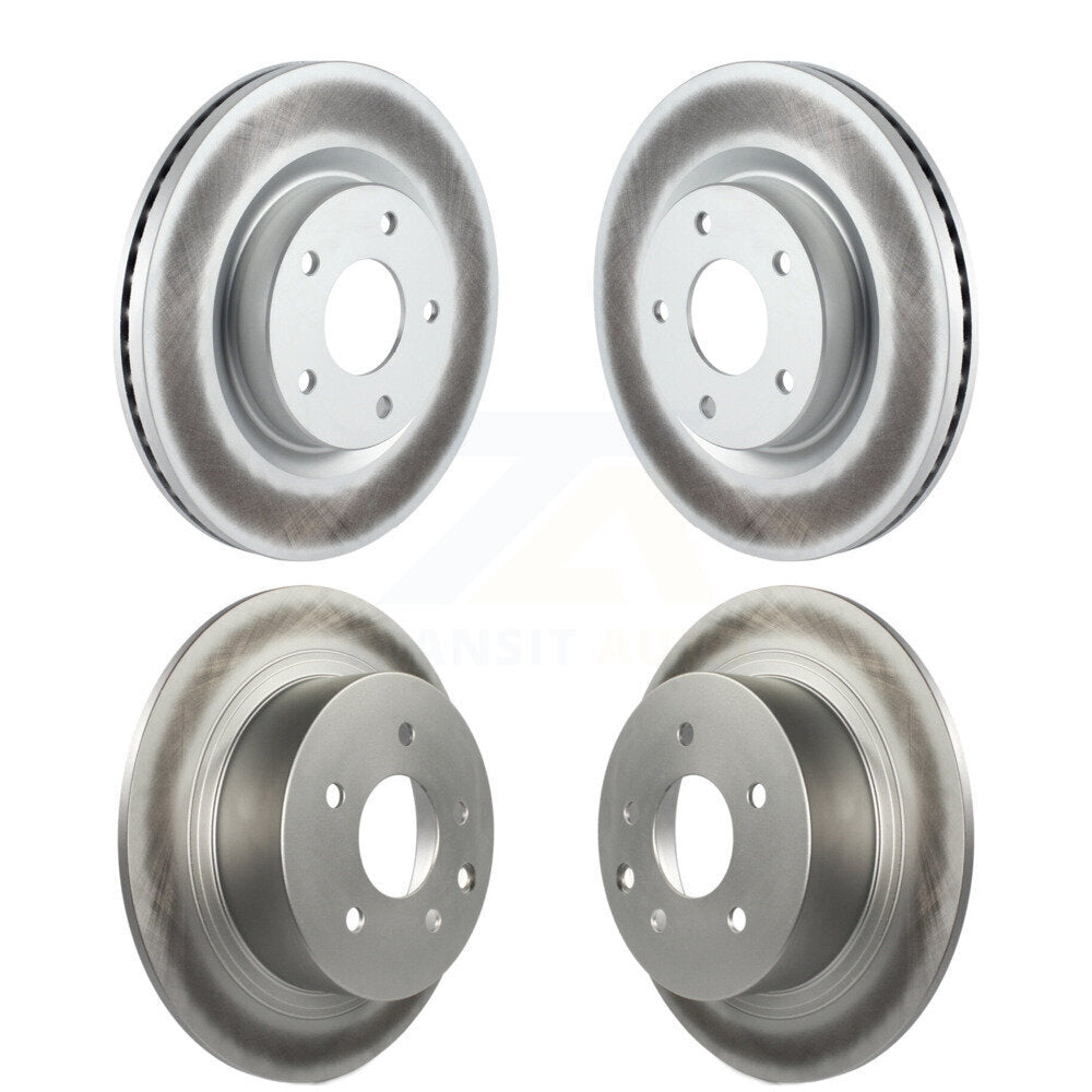 Genius KG-101054 Disc Brake Rotor for 2007-2013 Nissan Altima - Front and Rear