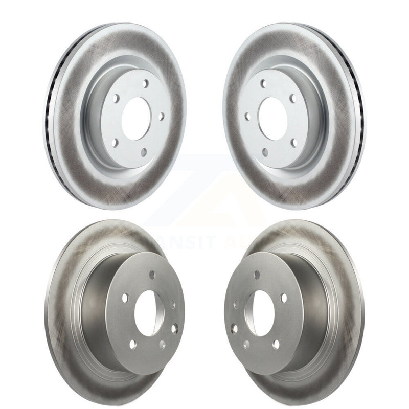 Genius KG-101054 Disc Brake Rotor for 2007-2013 Nissan Altima - Front and Rear