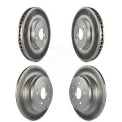 Genius KG-101055 Disc Brake Rotor for 2007-2015 Acura ZDX, Honda Pilot, Acura MDX - Front and Rear