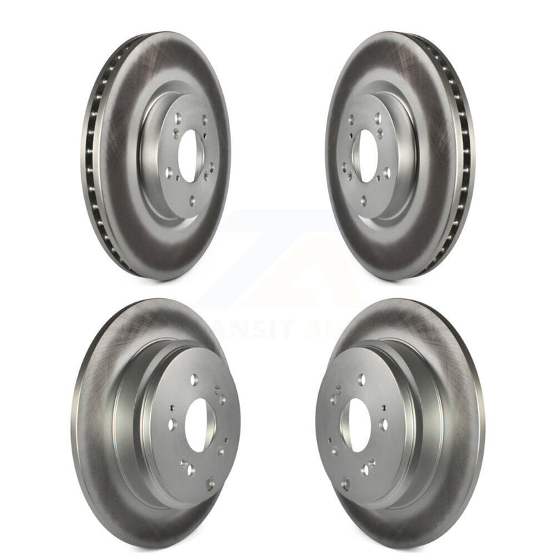 Genius KG-101055 Disc Brake Rotor for 2007-2015 Acura ZDX, Honda Pilot, Acura MDX - Front and Rear