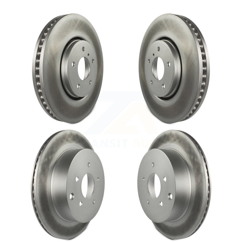 Genius KG-101056 Disc Brake Rotor for 2005-2013 INFINITI FX37, INFINITI FX35, INFINITI FX45 - Front and Rear