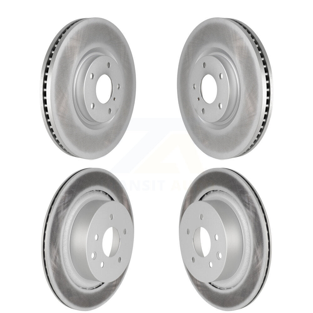 Genius KG-101057 Disc Brake Rotor for 2007-2015 INFINITI Q60, INFINITI G37, INFINITI G35 - Front and Rear