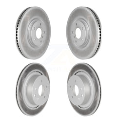 Genius KG-101057 Disc Brake Rotor for 2007-2015 INFINITI Q60, INFINITI G37, INFINITI G35 - Front and Rear