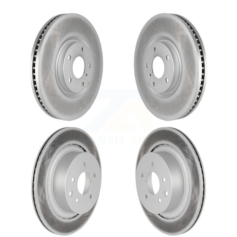 Genius KG-101057 Disc Brake Rotor for 2007-2015 INFINITI Q60, INFINITI G37, INFINITI G35 - Front and Rear