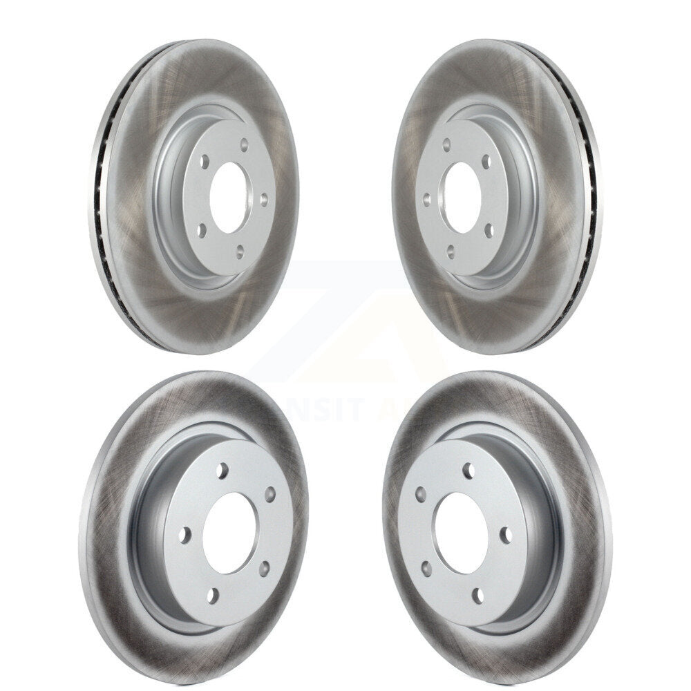 Genius KG-101058 Disc Brake Rotor for 2007-2013 Mazda 3 - Front and Rear