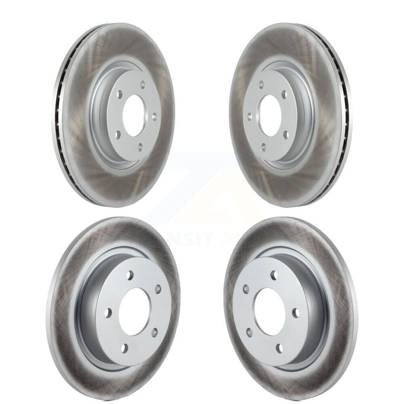 Genius KG-101058 Disc Brake Rotor for 2007-2013 Mazda 3 - Front and Rear