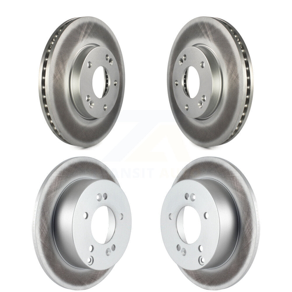 Genius KG-101065 Disc Brake Rotor for 2007-2009 Kia Rondo - Front and Rear
