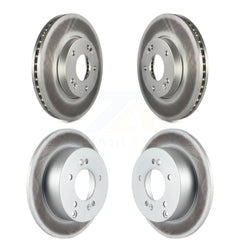 Genius KG-101065 Disc Brake Rotor for 2007-2009 Kia Rondo - Front and Rear