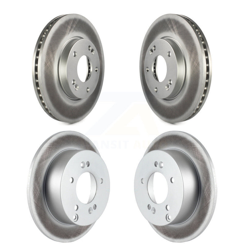 Genius KG-101065 Disc Brake Rotor for 2007-2009 Kia Rondo - Front and Rear
