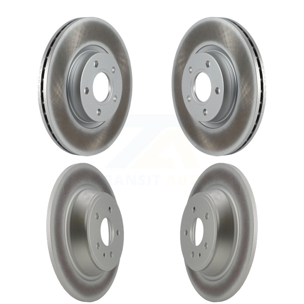 Genius KG-101067 Disc Brake Rotor for 2017-2019 Ford Escape - Front and Rear