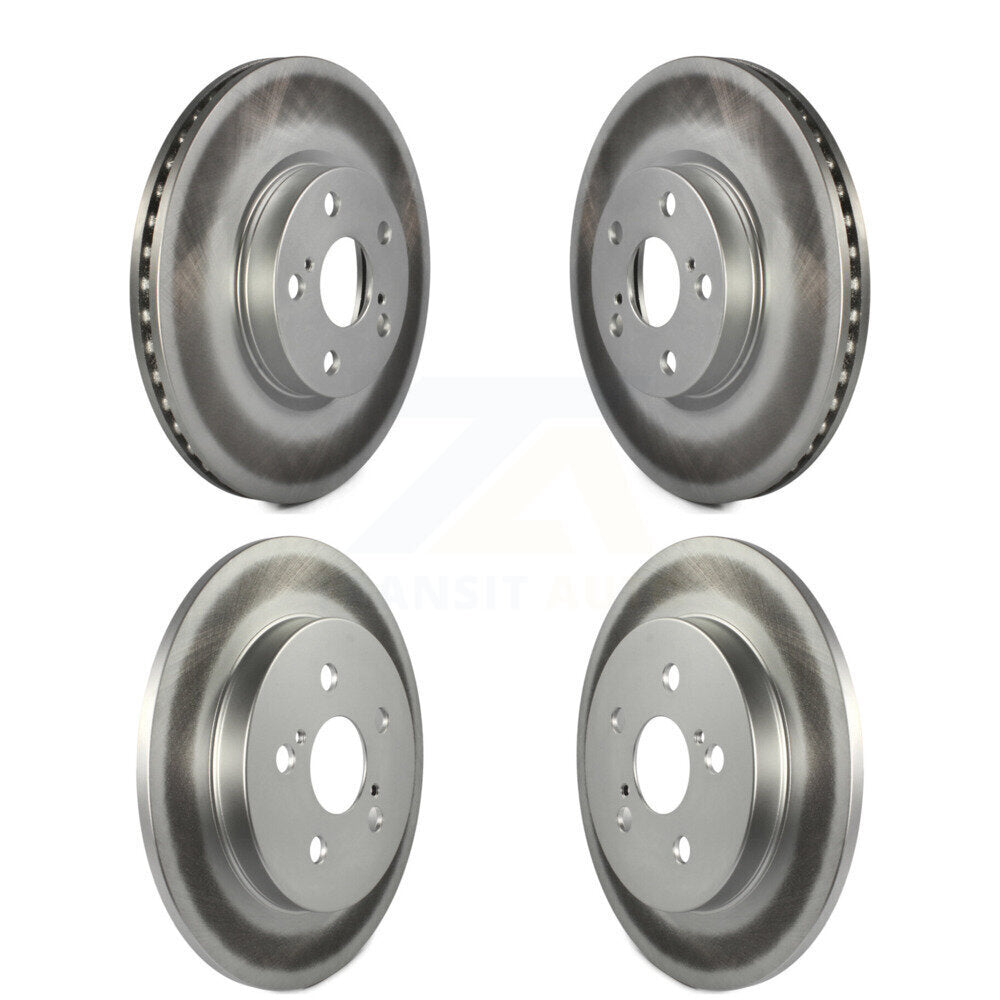 Genius KG-101076 Disc Brake Rotor for 2009-2019 Toyota Corolla, Toyota Matrix, Pontiac Vibe - Front and Rear