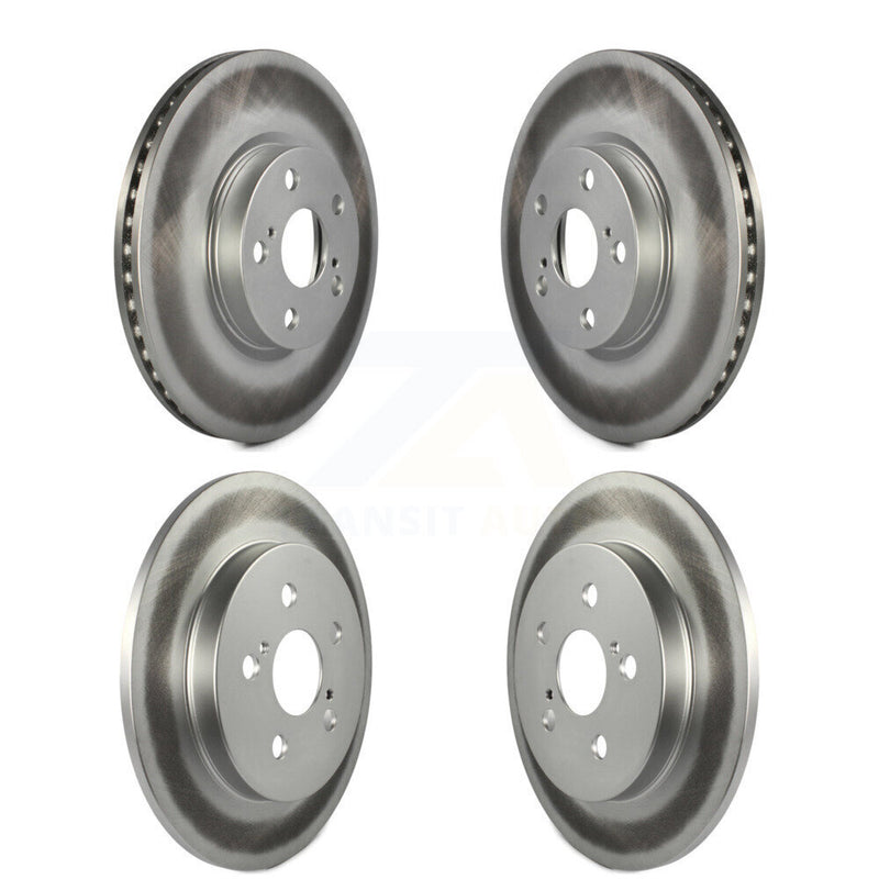 Genius KG-101076 Disc Brake Rotor for 2009-2019 Toyota Corolla, Toyota Matrix, Pontiac Vibe - Front and Rear