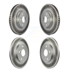 Genius KG-101077 Disc Brake Rotor for 2014 Toyota Matrix - Front and Rear