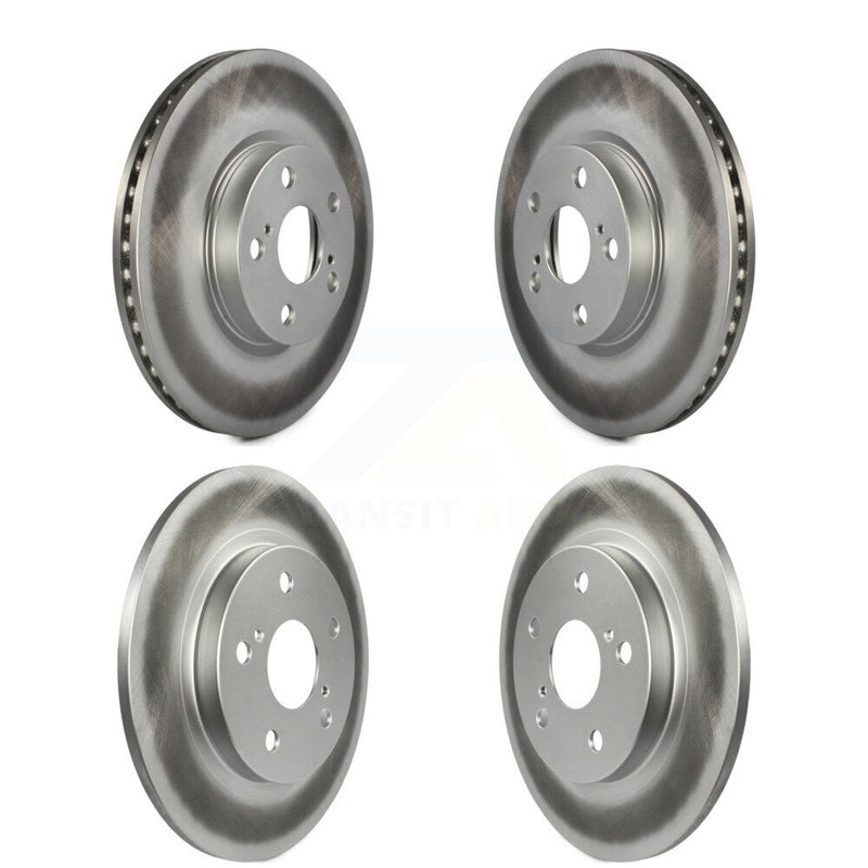 Genius KG-101077 Disc Brake Rotor for 2014 Toyota Matrix - Front and Rear