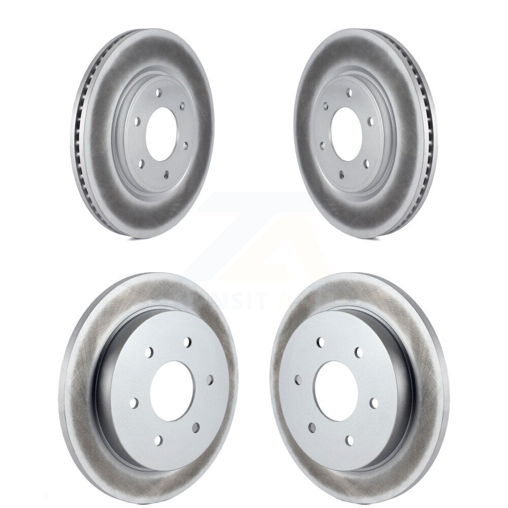 Genius KG-101078 Disc Brake Rotor for 2007-2019 Nissan Armada, INFINITI QX56, Nissan TITAN - Front and Rear