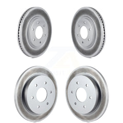 Genius KG-101078 Disc Brake Rotor for 2007-2019 Nissan Armada, INFINITI QX56, Nissan TITAN - Front and Rear