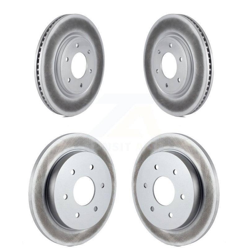 Genius KG-101078 Disc Brake Rotor for 2007-2019 Nissan Armada, INFINITI QX56, Nissan TITAN - Front and Rear