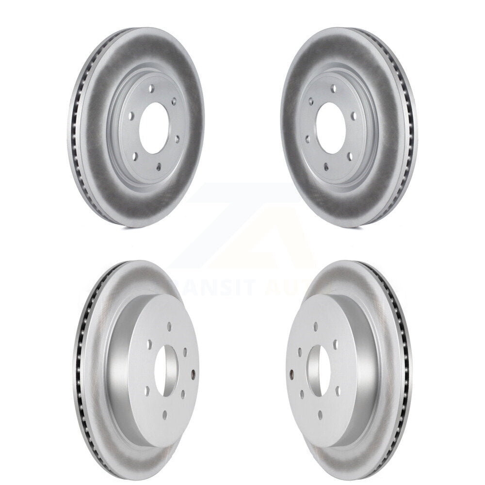 Genius KG-101079 Disc Brake Rotor for 2011-2024 Nissan Armada, INFINITI QX80, INFINITI QX56 - Front and Rear