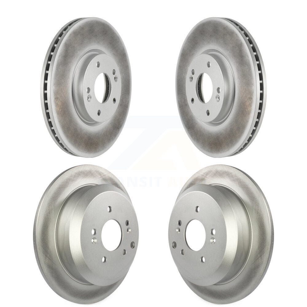 Genius KG-101080 Disc Brake Rotor for 2007-2012 Hyundai Veracruz - Front and Rear