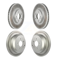 Genius KG-101080 Disc Brake Rotor for 2007-2012 Hyundai Veracruz - Front and Rear