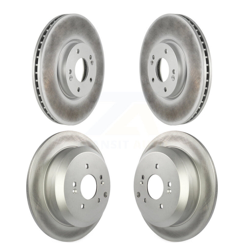 Genius KG-101080 Disc Brake Rotor for 2007-2012 Hyundai Veracruz - Front and Rear