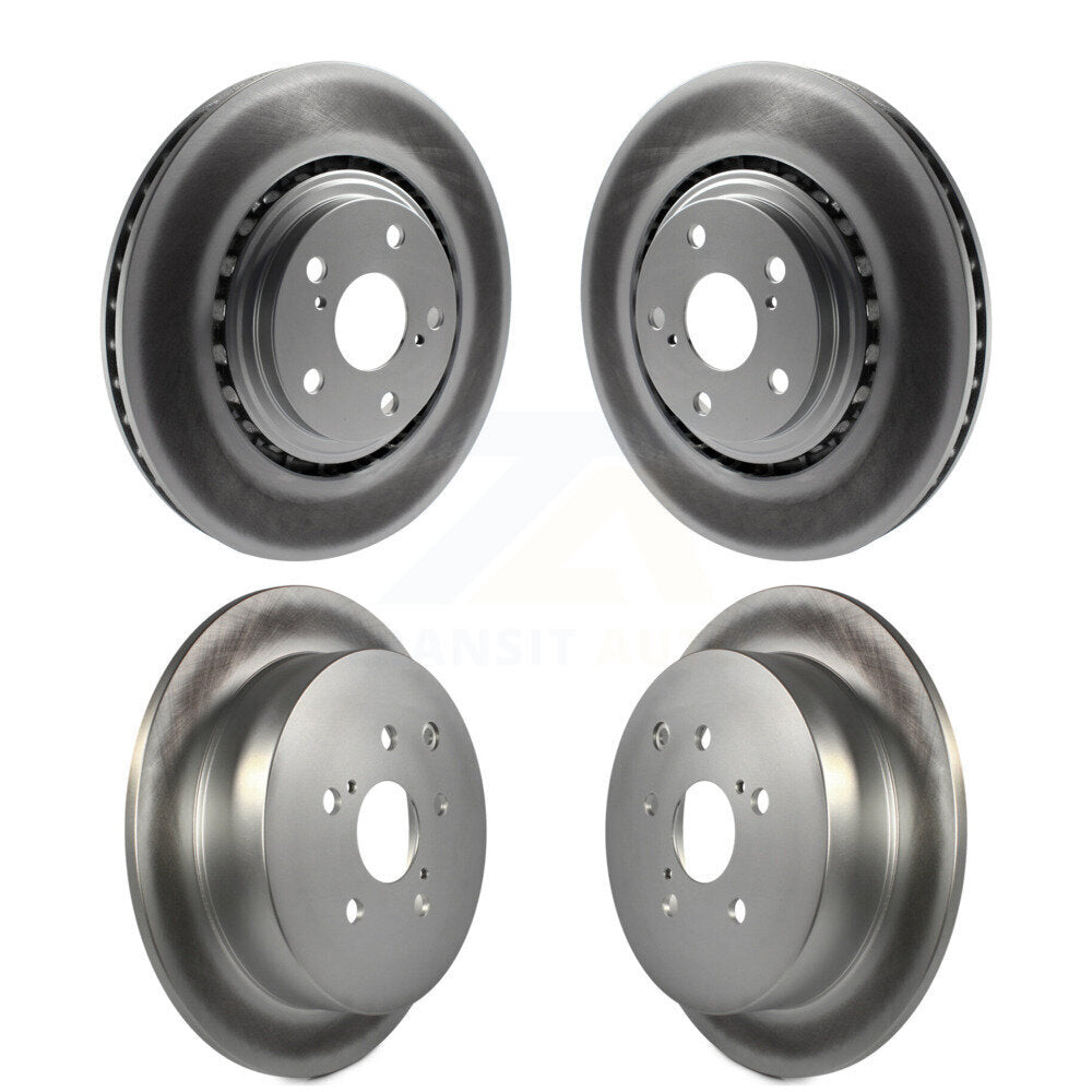 Genius KG-101082 Disc Brake Rotor for 2010-2020 Toyota Highlander, Toyota Sienna and More - Front and Rear