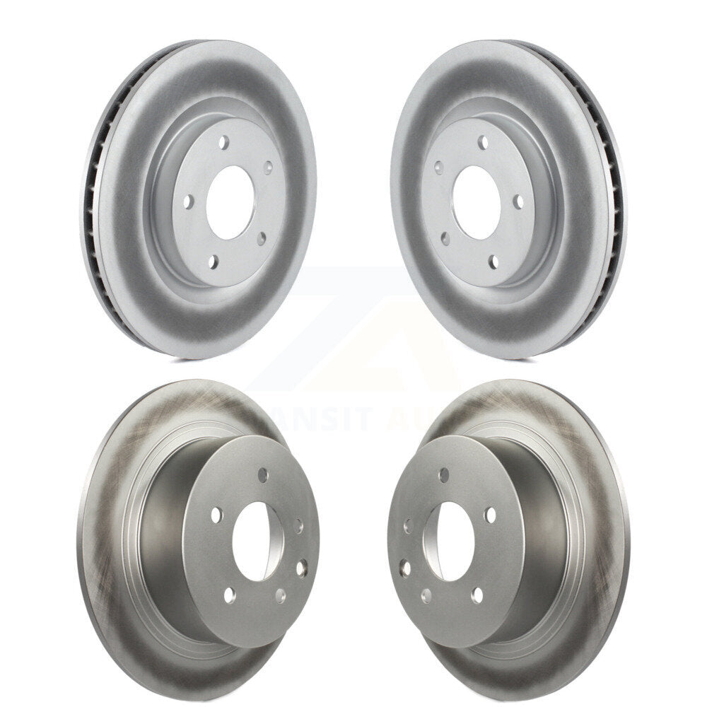 Genius KG-101084 Disc Brake Rotor for 2007-2012 Nissan Sentra - Front and Rear
