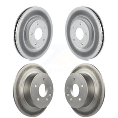 Genius KG-101084 Disc Brake Rotor for 2007-2012 Nissan Sentra - Front and Rear