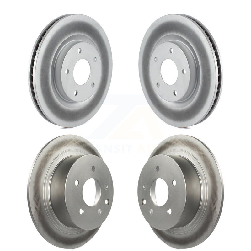 Genius KG-101084 Disc Brake Rotor for 2007-2012 Nissan Sentra - Front and Rear